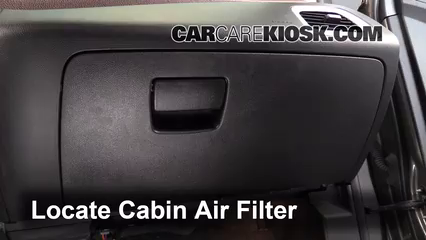 2011 GMC Terrain SLT 2.4L 4 Cyl. Filtro de aire (interior) Cambio